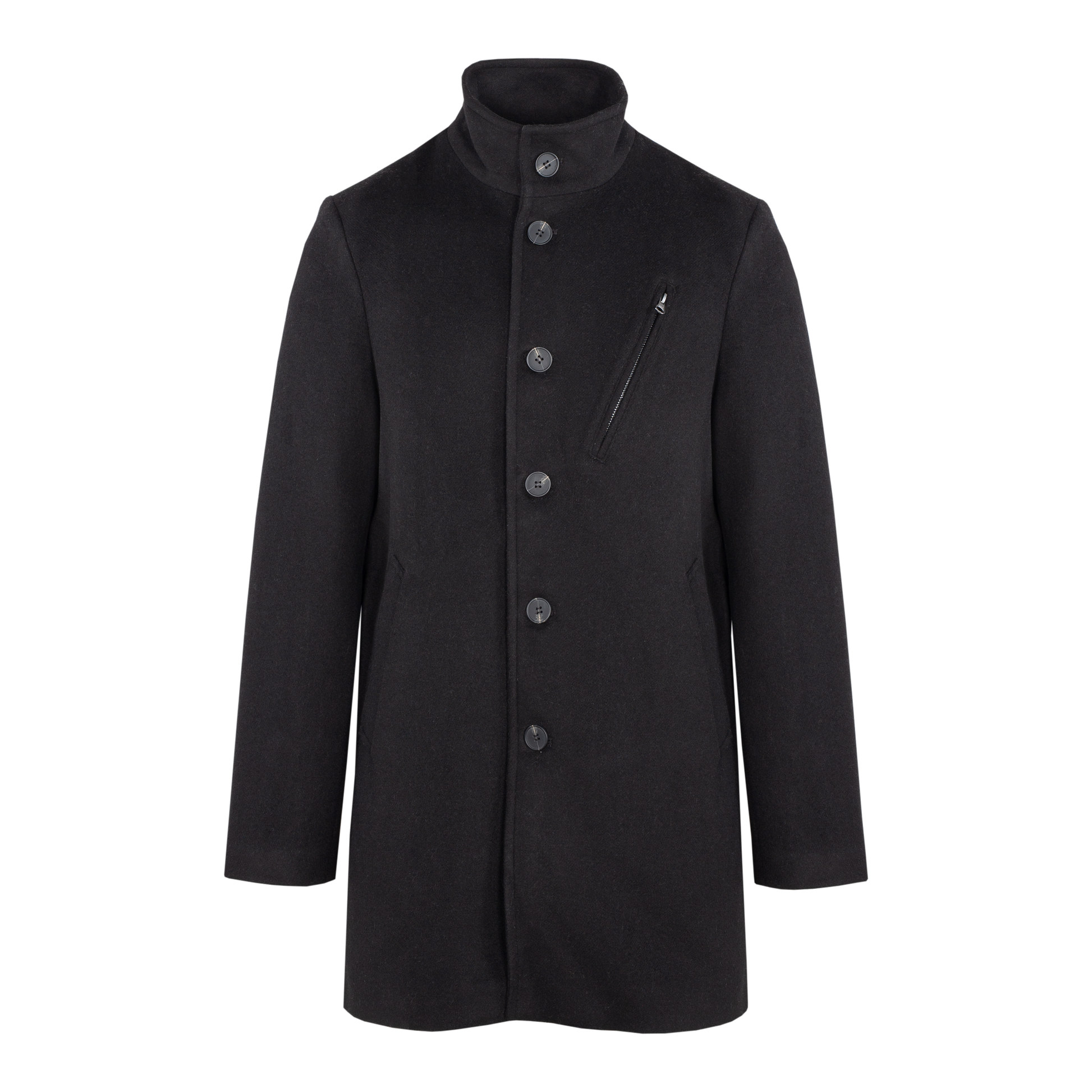 Urban Pioneers Male Adriano Coat COAT BLACK