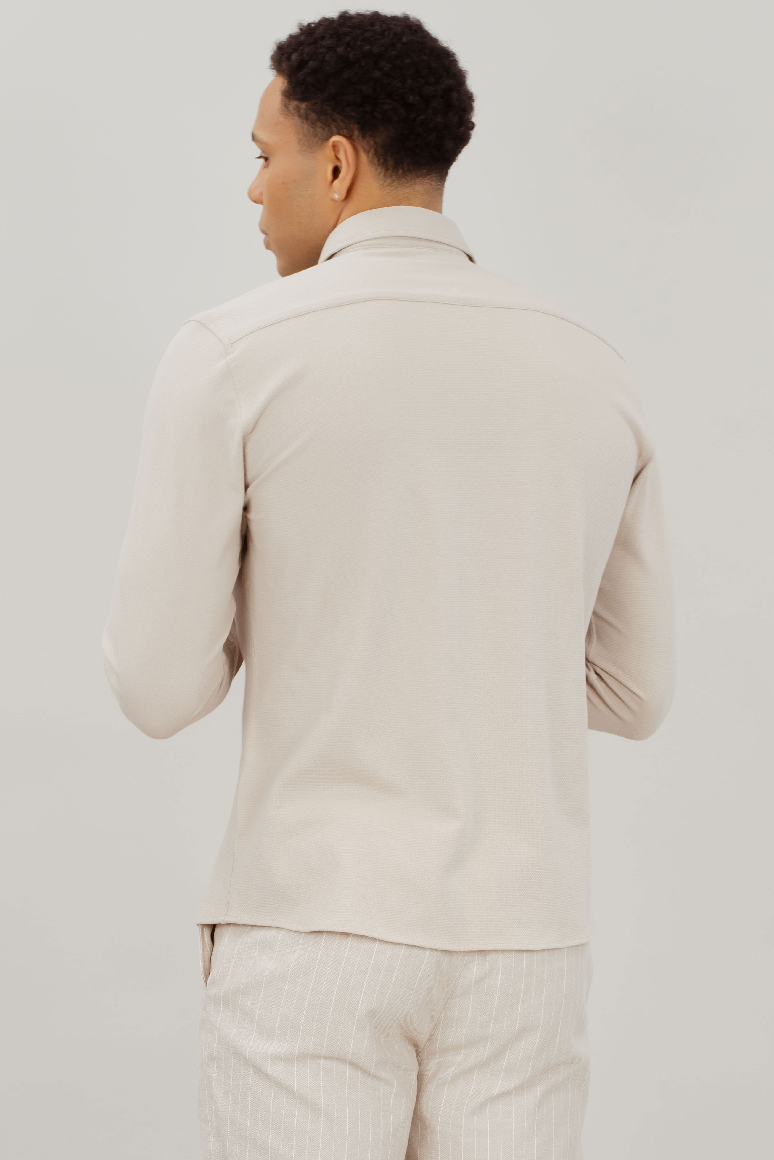 Urban Pioneers Male Alve Shirt SHIRT LIGHT SAND