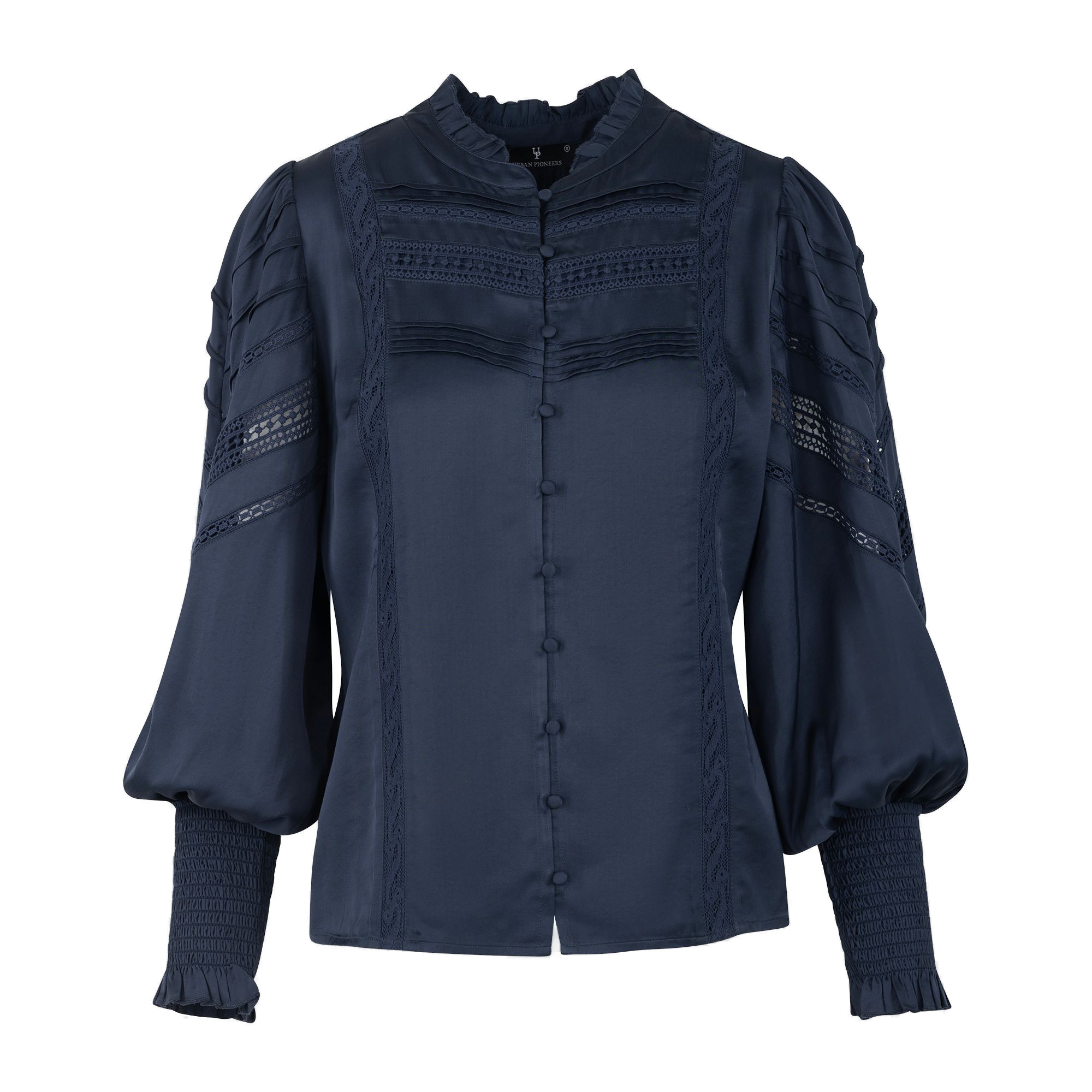 Urban Pioneers Female Augusta Blouse BLOUSE MIDNIGHT BLUE