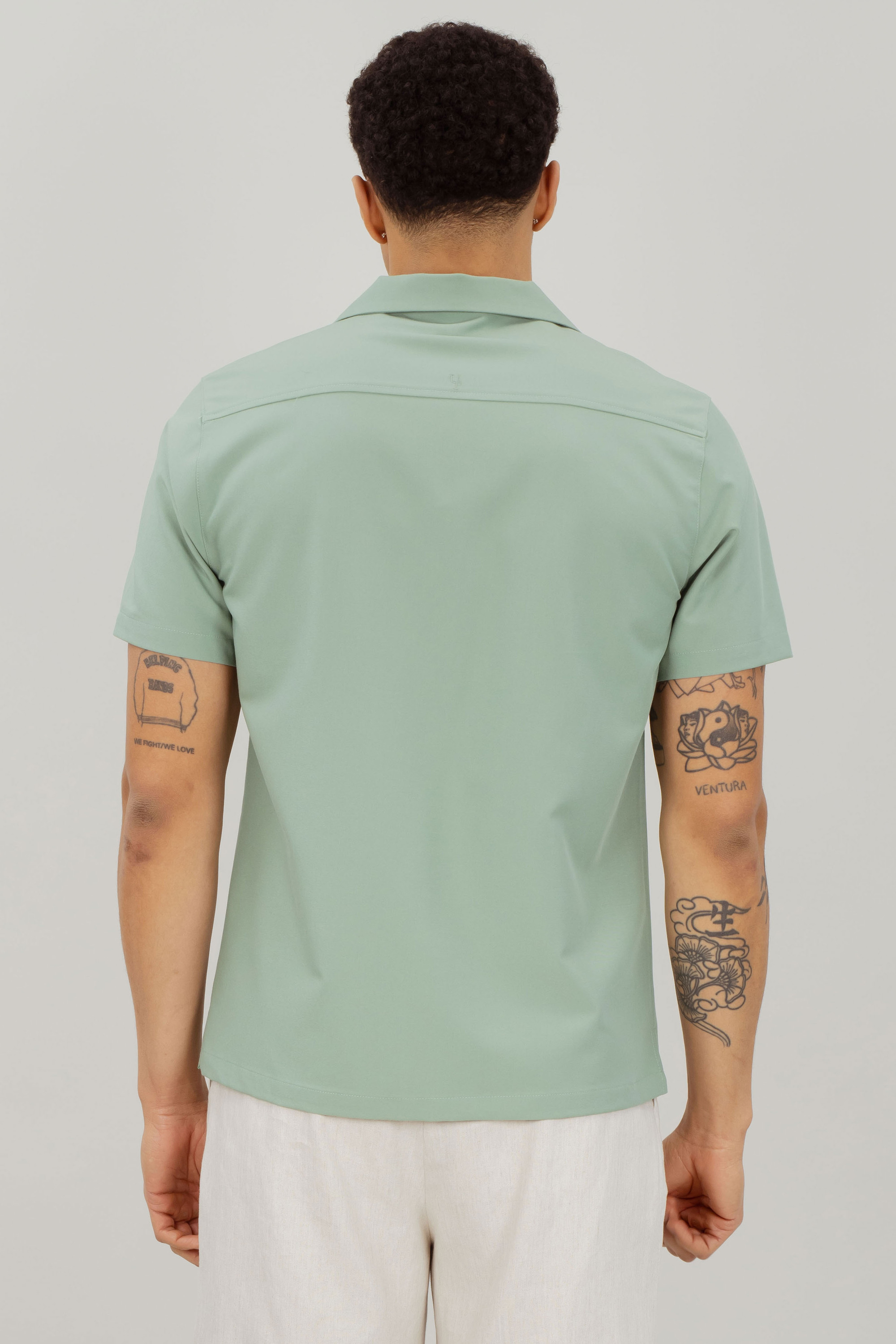 Urban Pioneers Male Baggio Shirt SHIRT HEDGE GREEN
