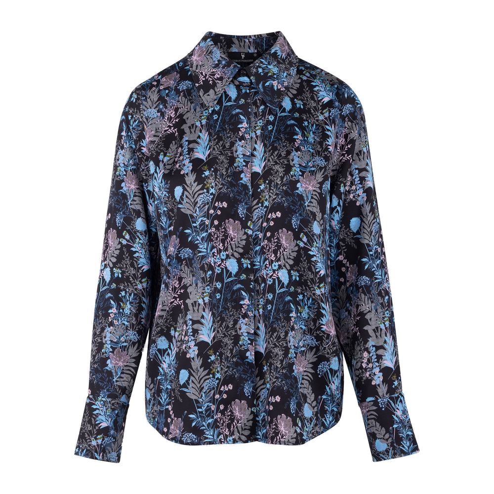 Urban Pioneers Female Daniela Shirt SHIRT AOP NIGHT BLOOM