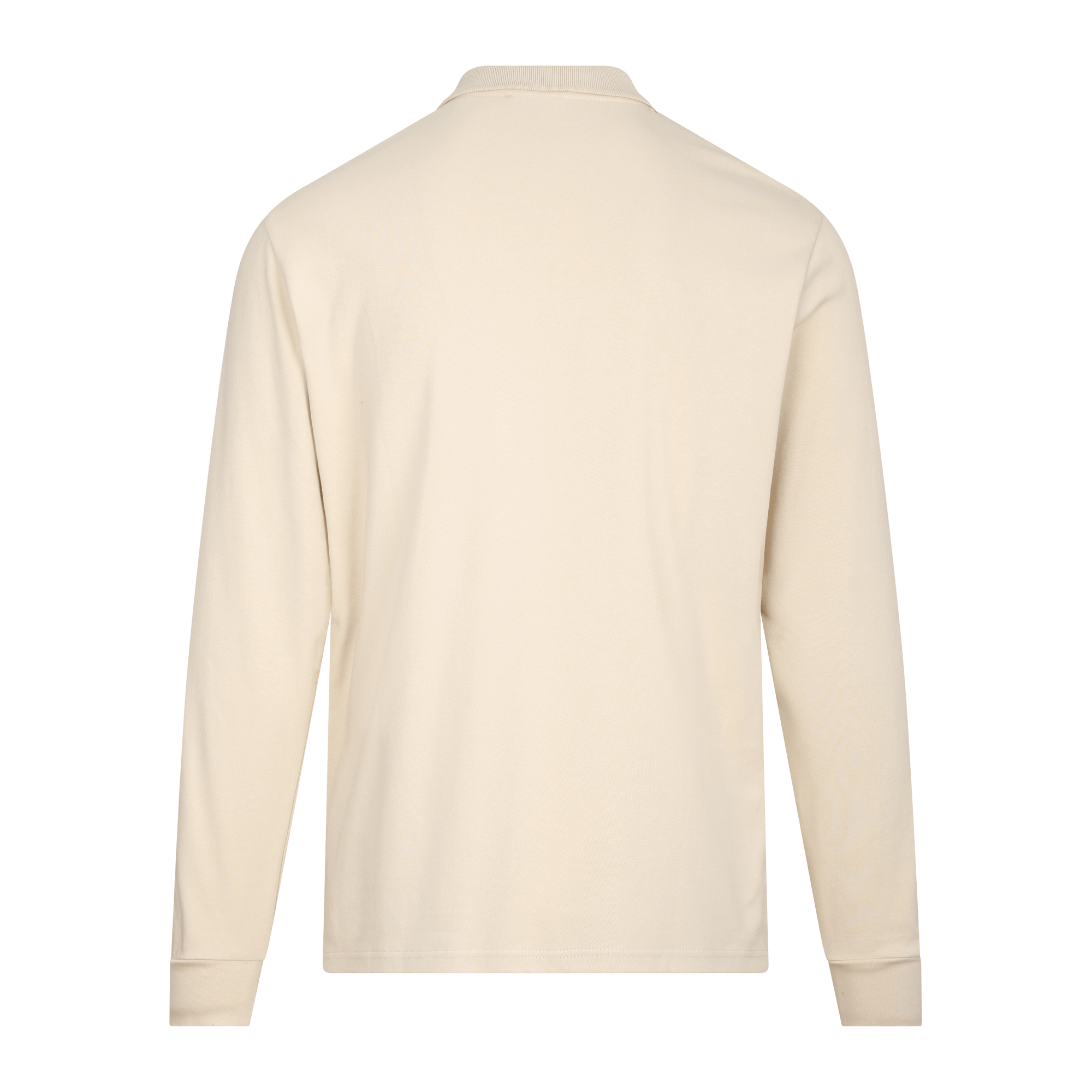 Urban Pioneers Male Denis LS Pique PIQUE LIGHT GREY MELANGE