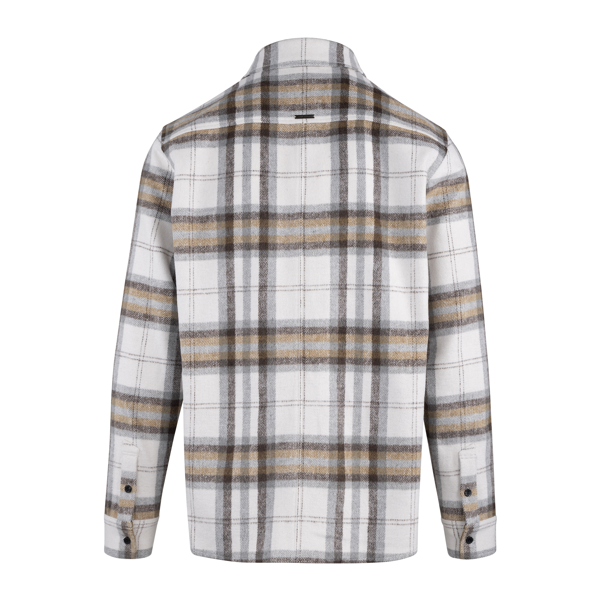 Urban Pioneers Male Doomey Overshirt SHIRT CREAM CHECK