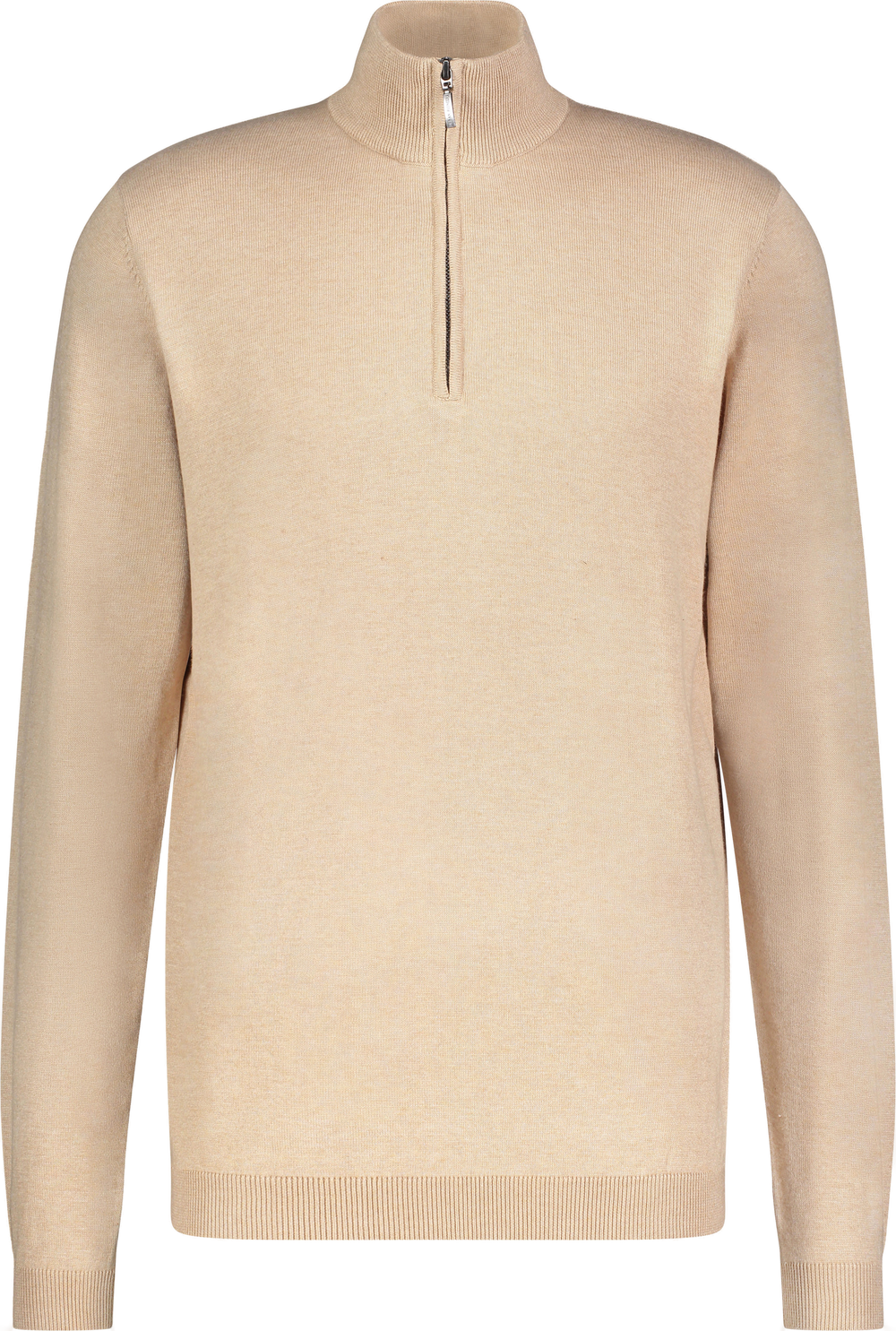 Urban Pioneers Male Espen Half-zip SWEATER CHAMPAGNE