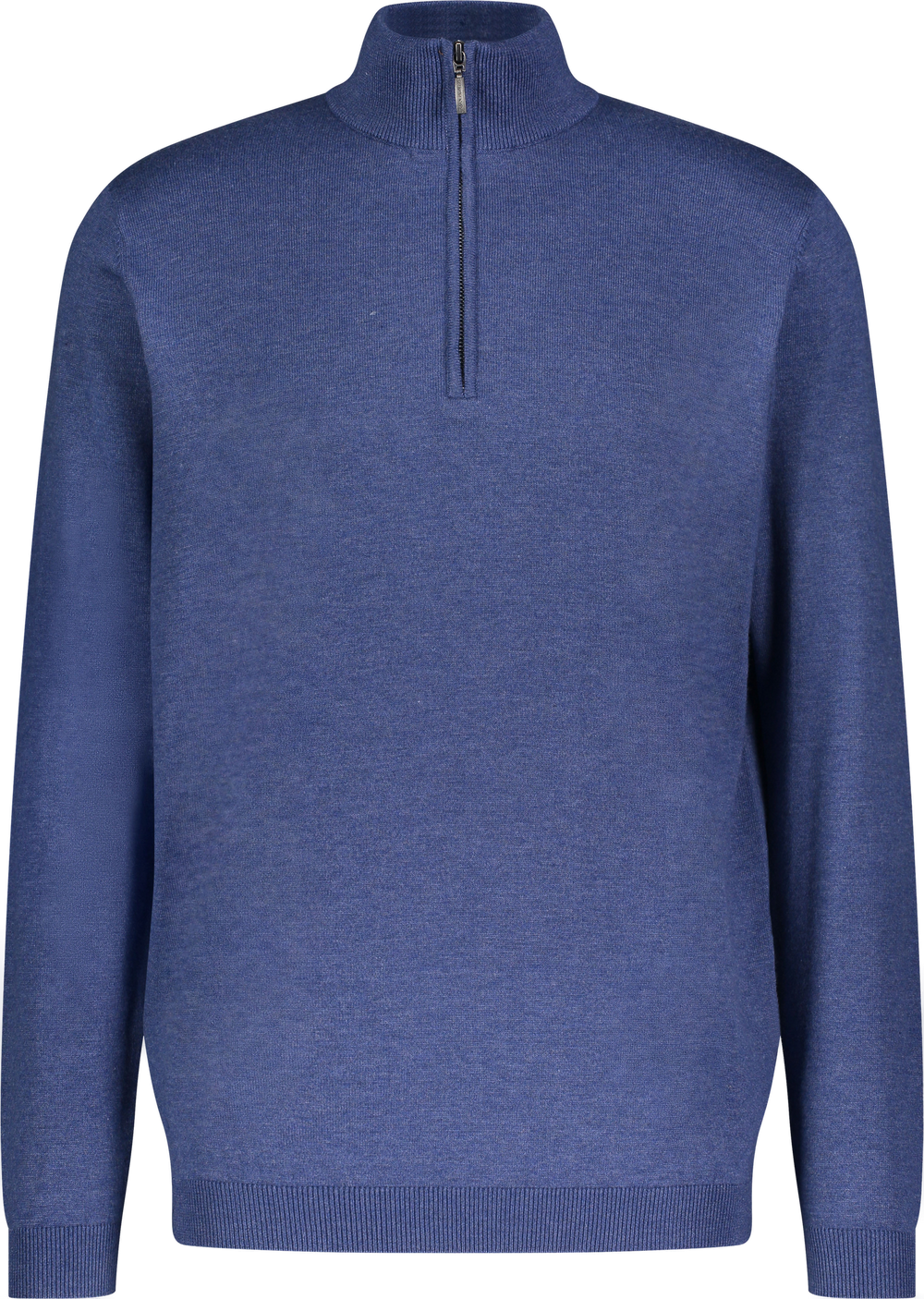 Urban Pioneers Male Espen Half-zip SWEATER MID BLUE