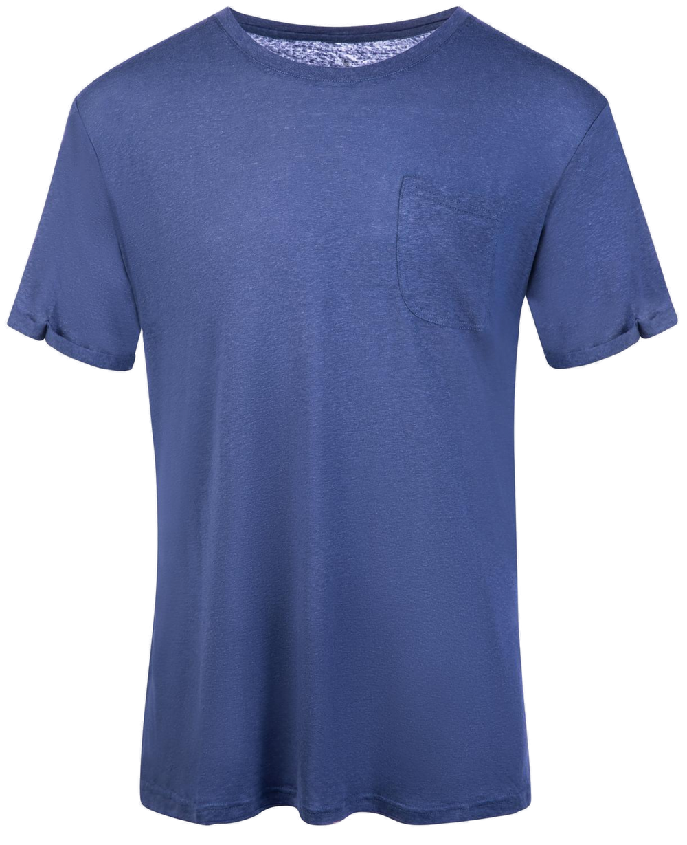 Urban Pioneers Male Frans Tee T-SHIRT SHADOW BLUE