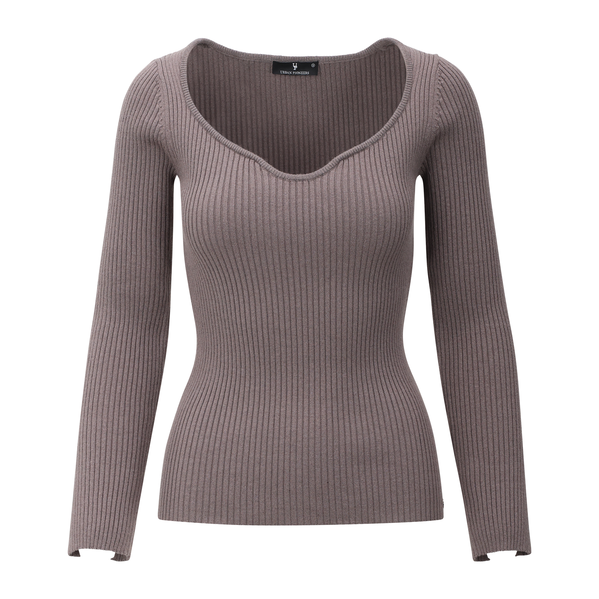 Urban Pioneers Female Freja Sweater SWEATER DARK SAND