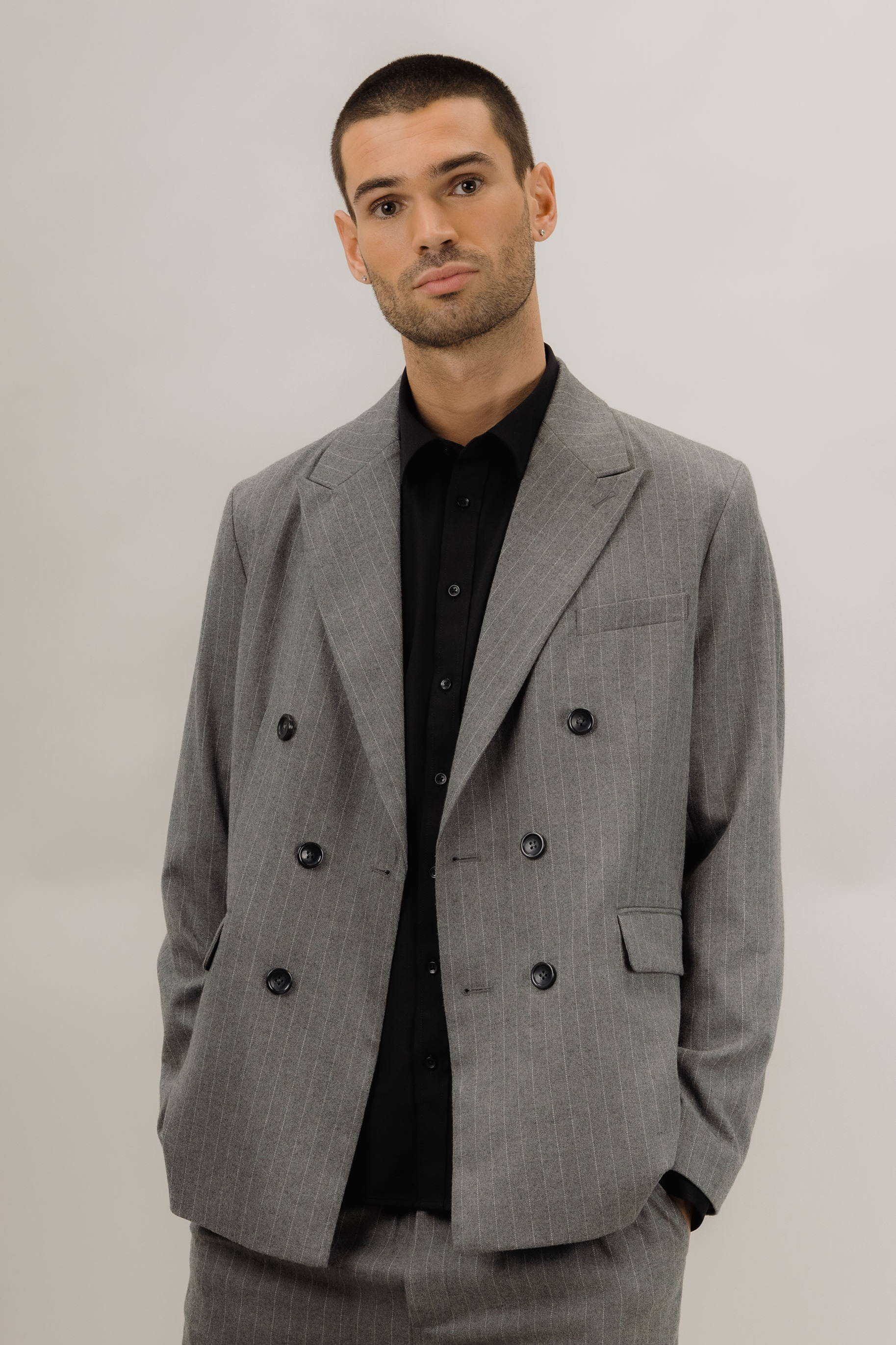 Urban Pioneers Male Jenson Blazer BLAZER GREY