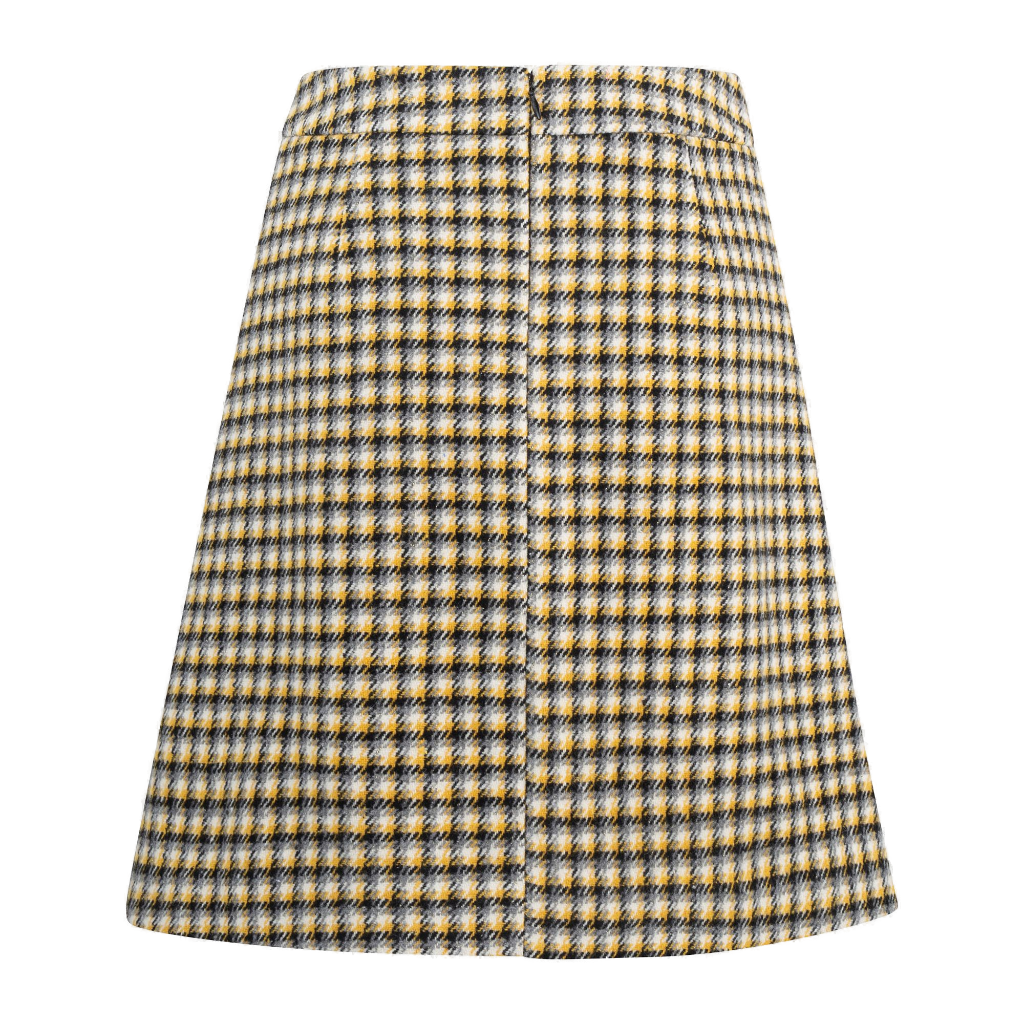 Urban Pioneers Female Karita Skirt SKIRT YELLOW CHECK