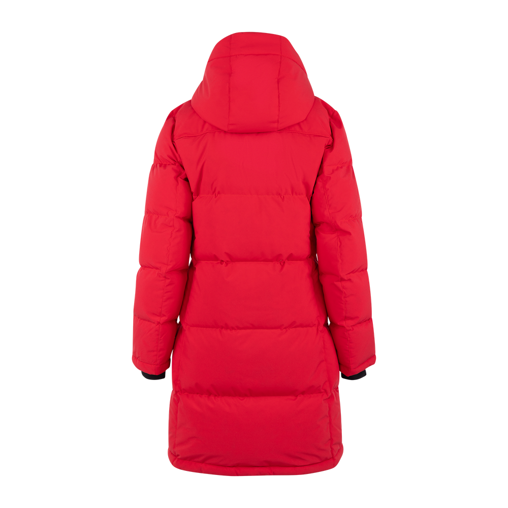 Urban Pioneers Female Laya Down PARKA LIPSTICK RED
