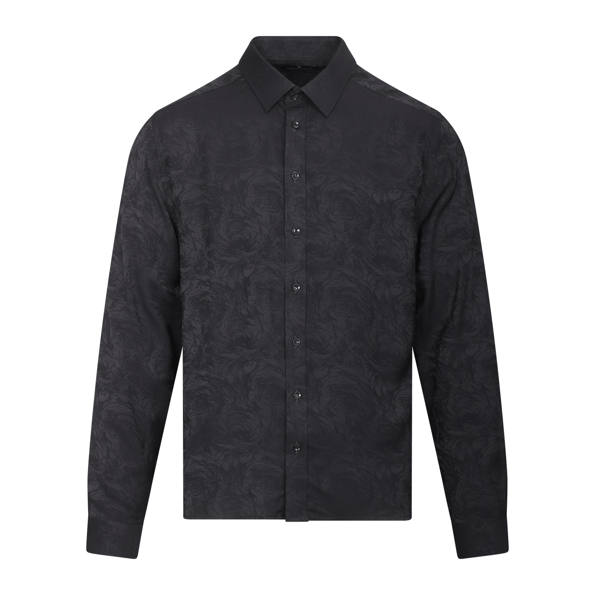 Urban Pioneers Male Leander LS Shirt SHIRT BLACK