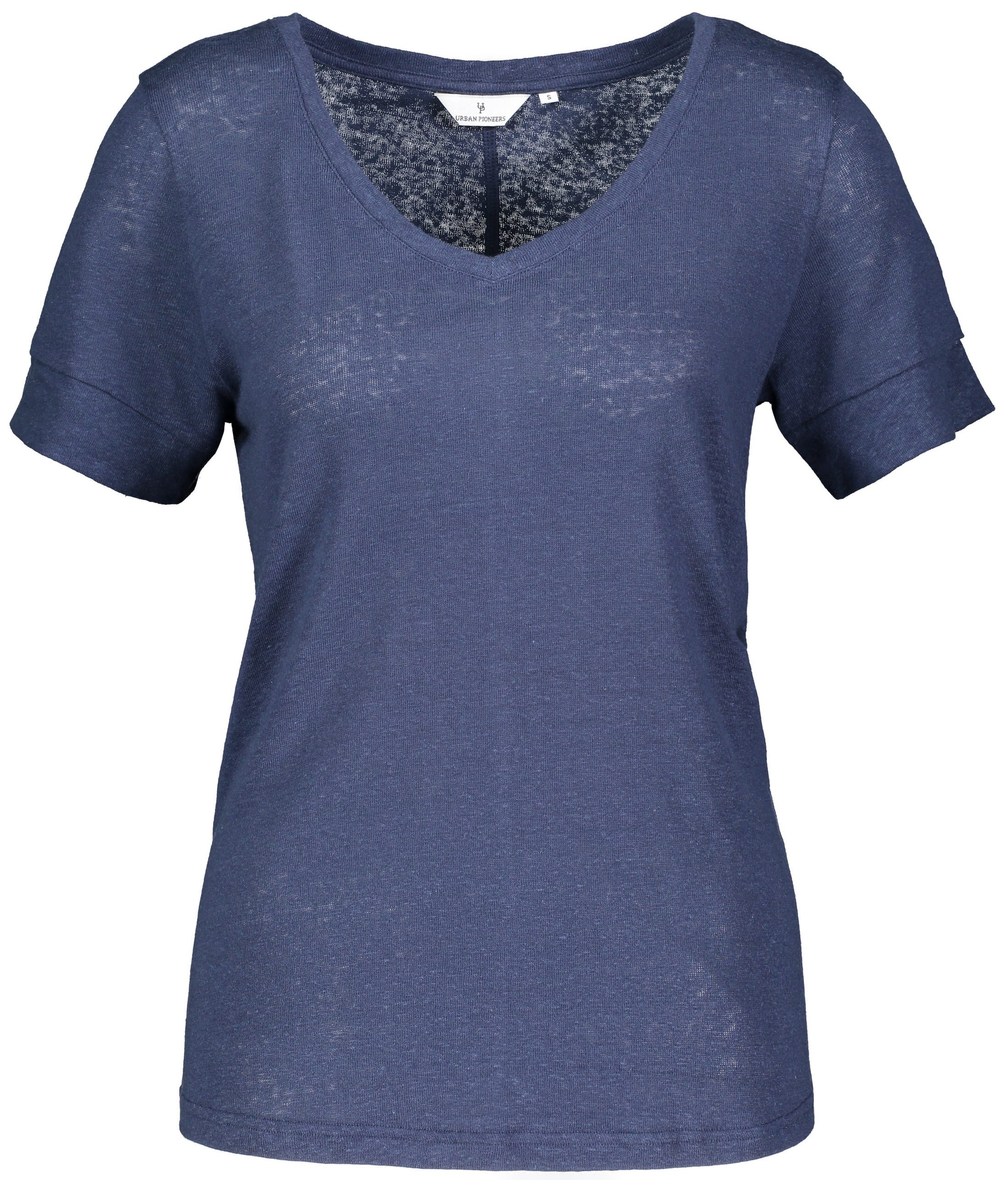 Urban Pioneers Female Lily V-neck T-SHIRT NAVY