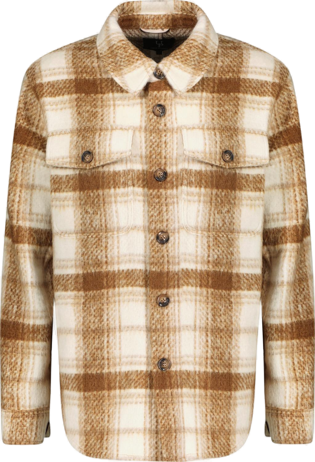 Urban Pioneers Male Luigi Overshirt OVERSHIRT RUST CHECK