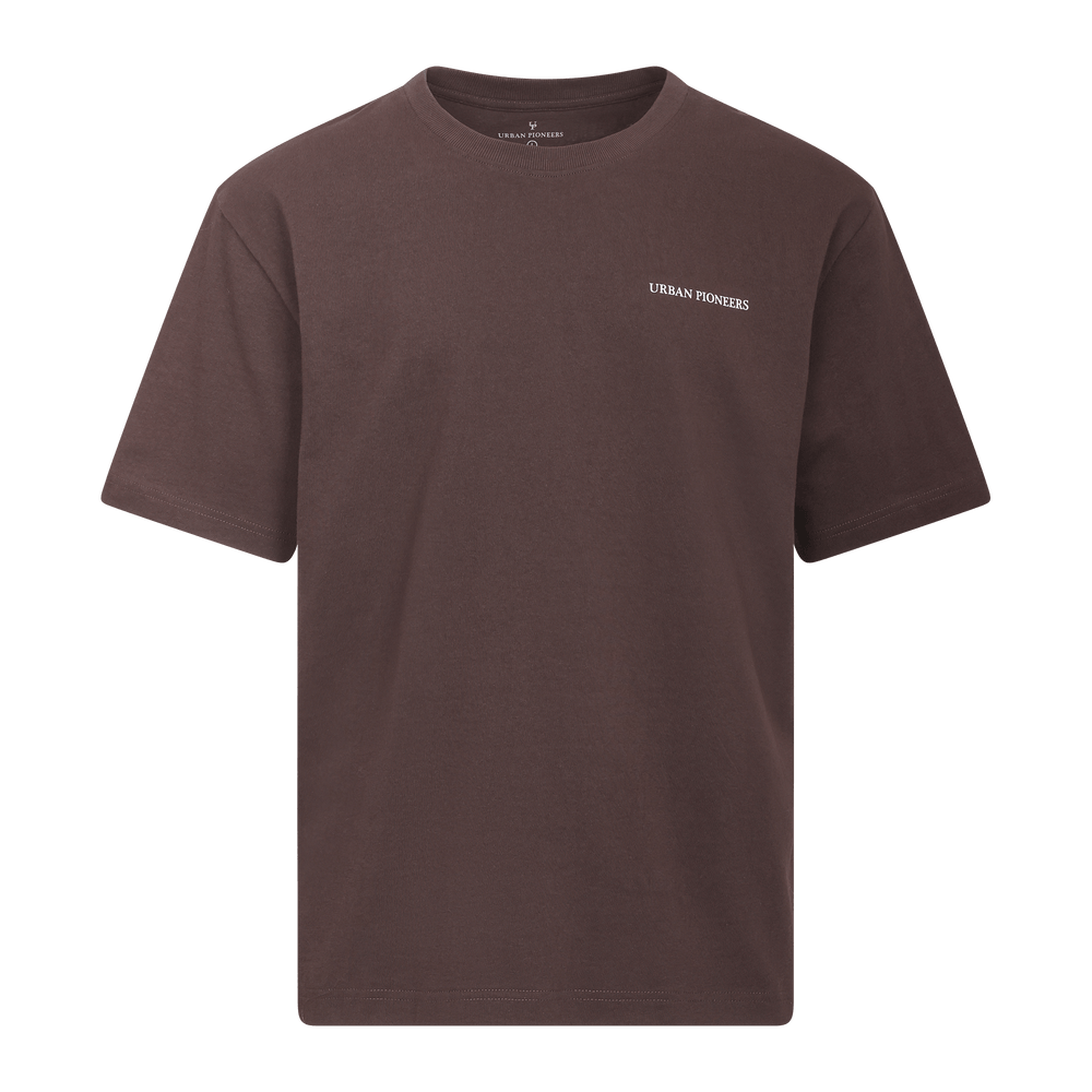 Urban Pioneers Male Northern Tee T-SHIRT BROWN FOX
