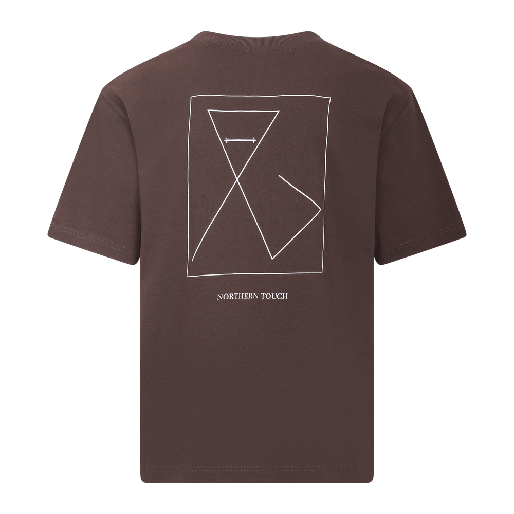 Urban Pioneers Male Northern Tee T-SHIRT BROWN FOX