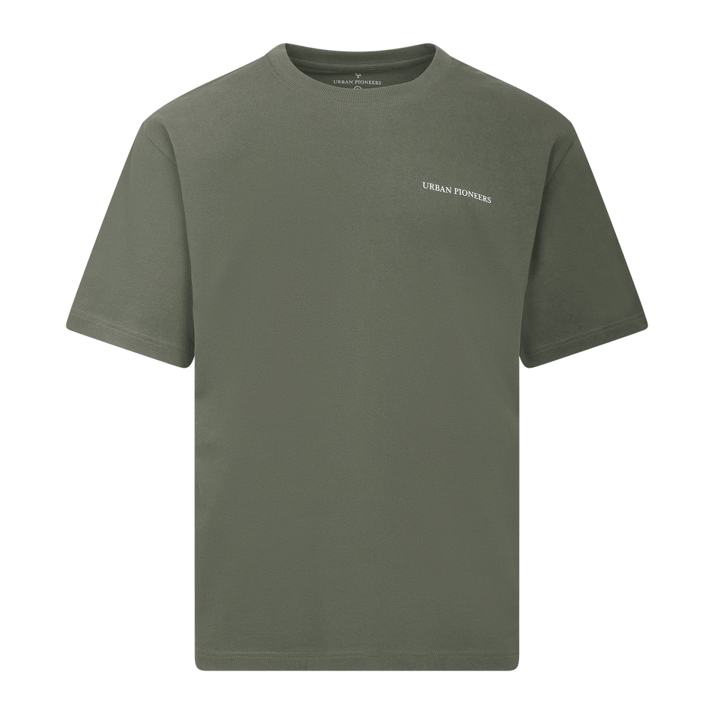 Urban Pioneers Male Northern Tee T-SHIRT OLIVE SQUARE