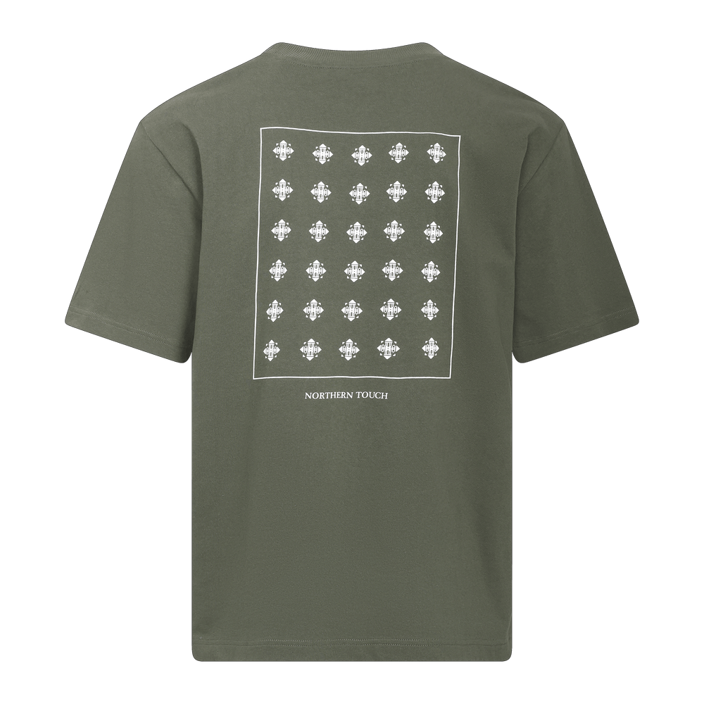 Urban Pioneers Male Northern Tee T-SHIRT OLIVE SQUARE