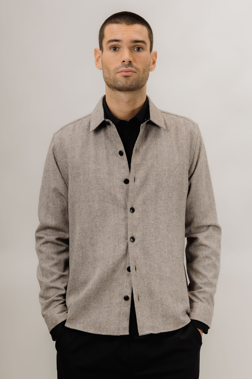 Urban Pioneers Male Odion Shirt SHIRT BROWN