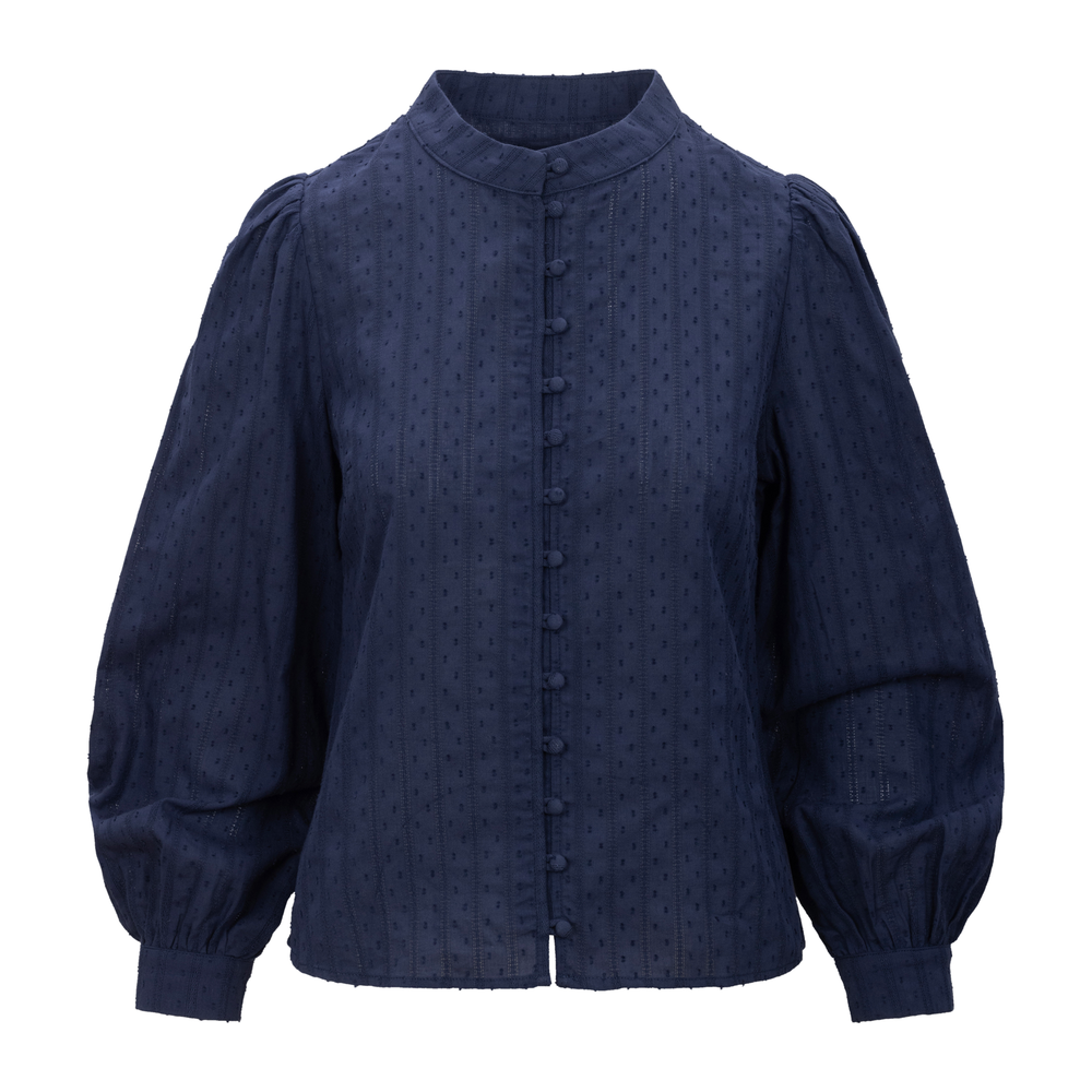 Urban Pioneers Female Otilie LS BLOUSE NAVY