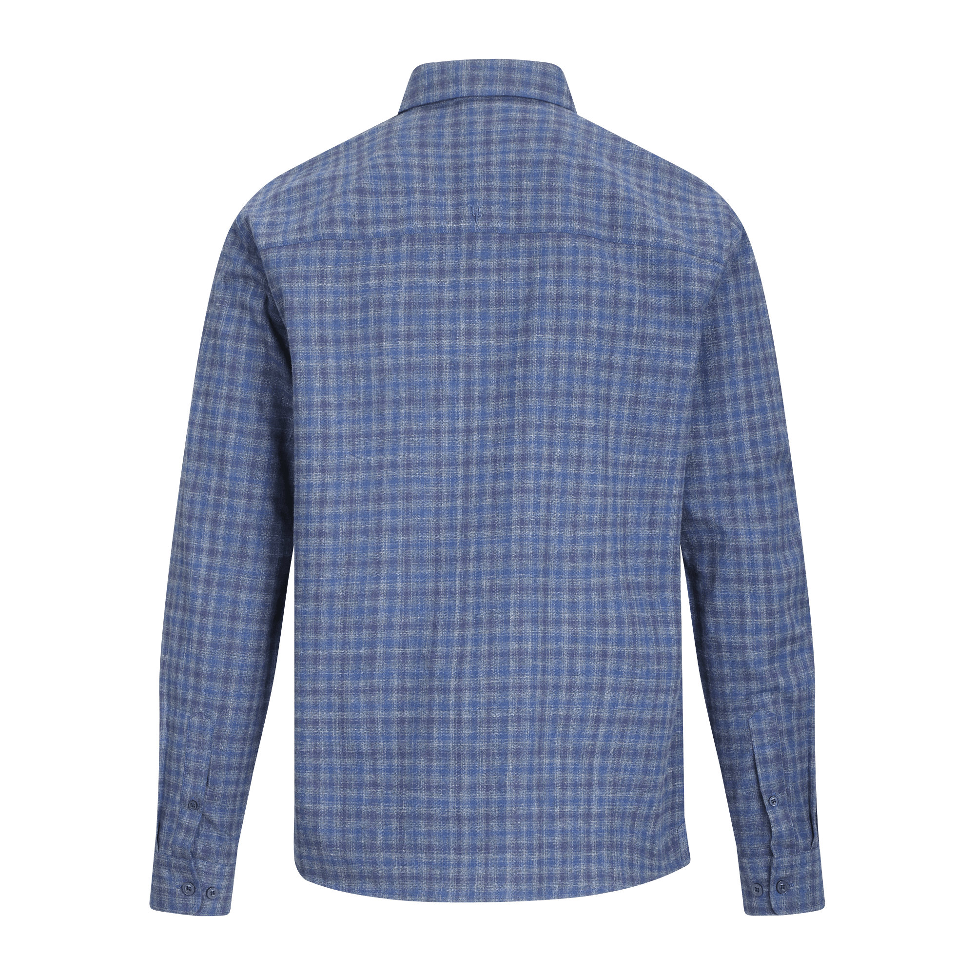 Urban Pioneers Male Ronald LS Shirt SHIRT NAVY CHECK