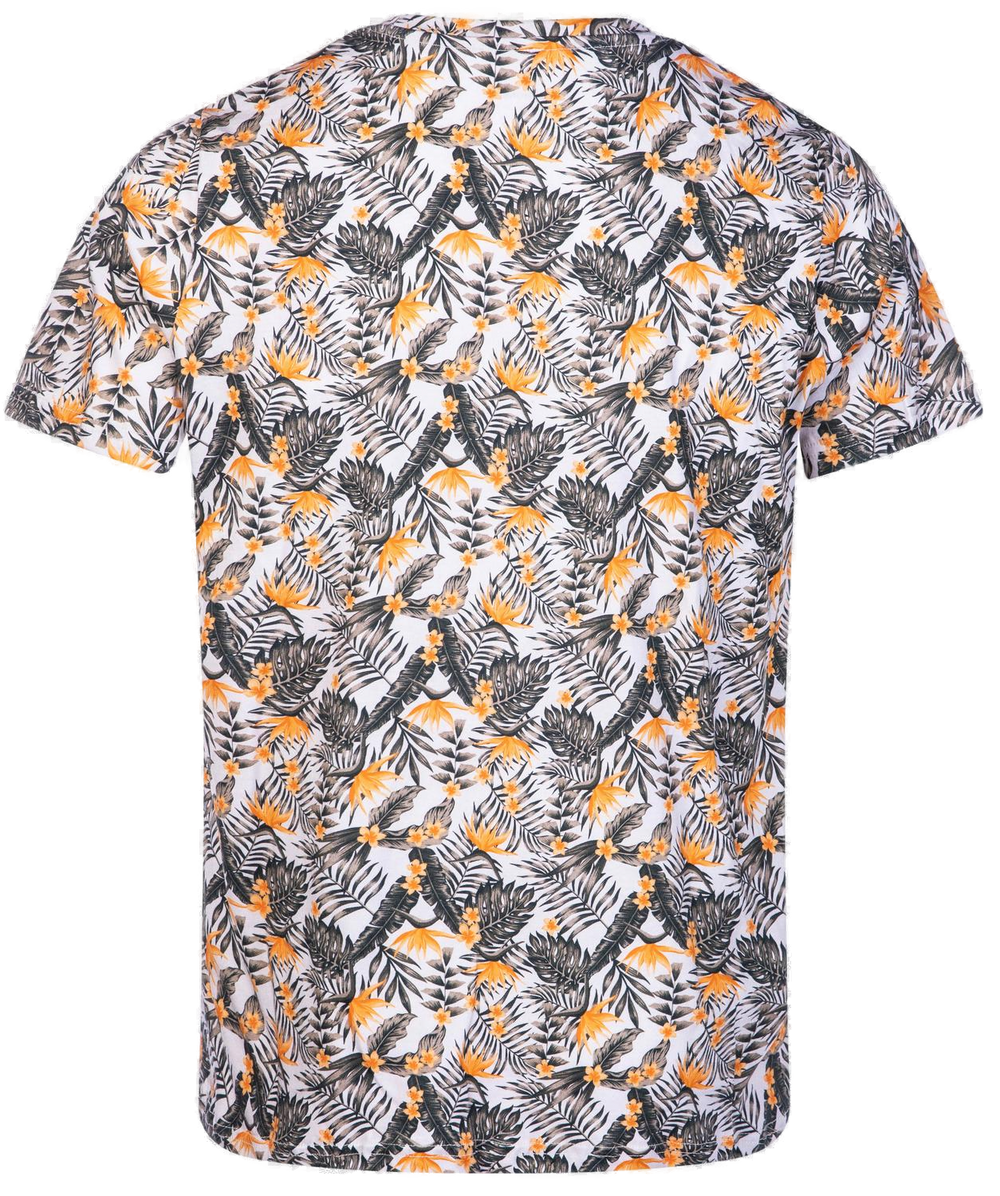 Urban Pioneers Male Tarzan Tee T-SHIRT OLIVE JUNGLE AOP