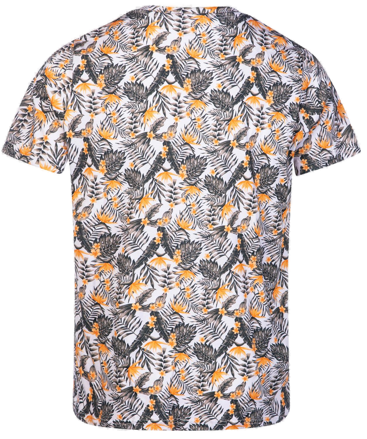 Urban Pioneers Male Tarzan Tee T-SHIRT OLIVE JUNGLE AOP