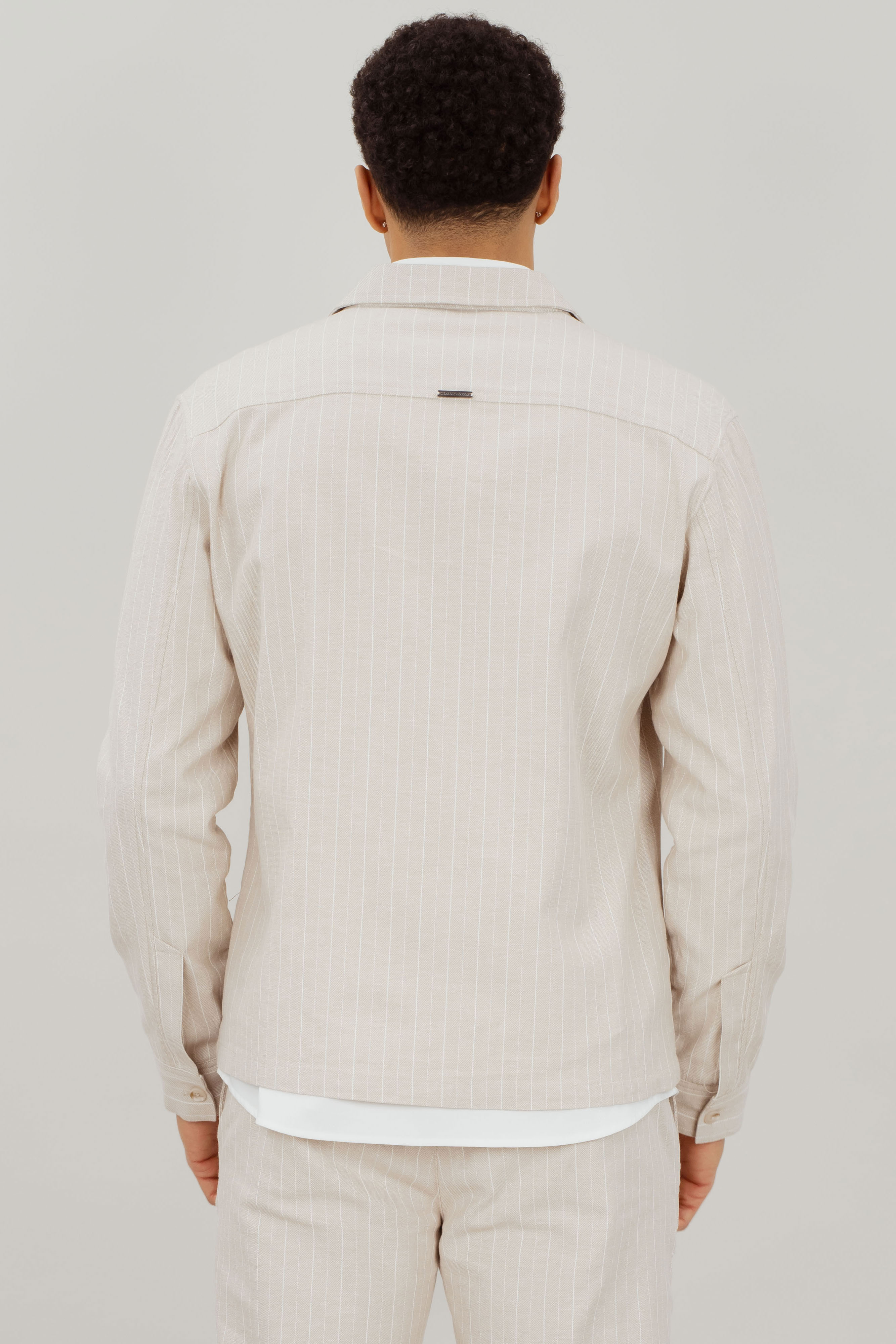 Urban Pioneers Male Theodor Overshirt SHIRT SAND